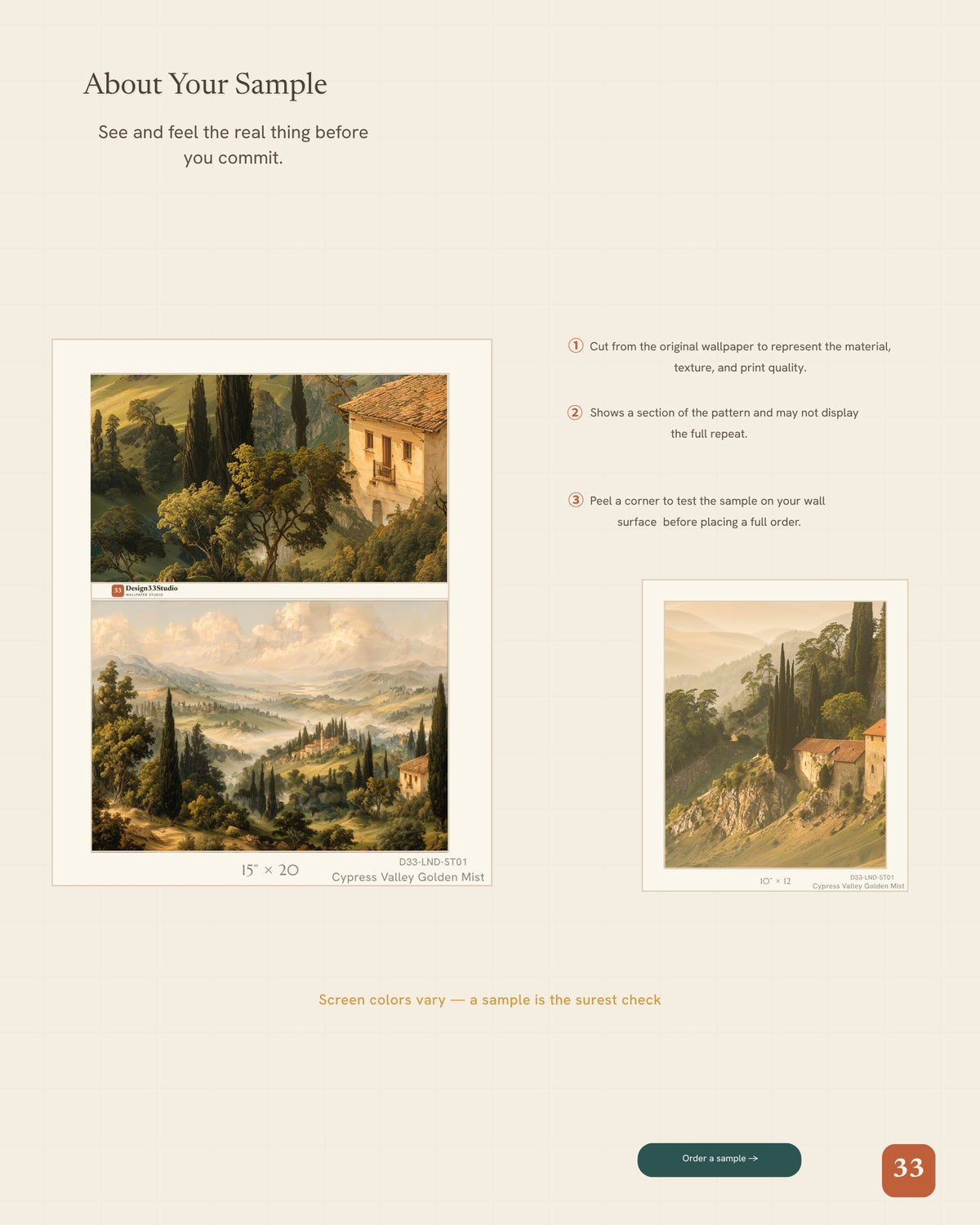 Cypress Valley Golden Mist