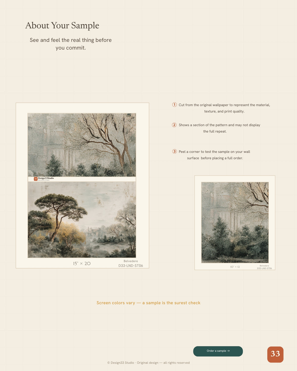 Belvedere — An Old-World Italian Landscape Mural