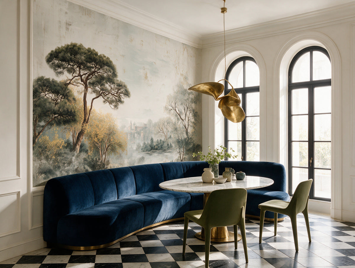 Belvedere — An Old-World Italian Landscape Mural