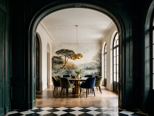 Belvedere — An Old-World Italian Landscape Mural